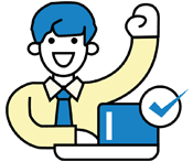 boost employee satisfaction and productivity icon