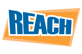 Reach logo | Azulle Technology Inspired by Real People