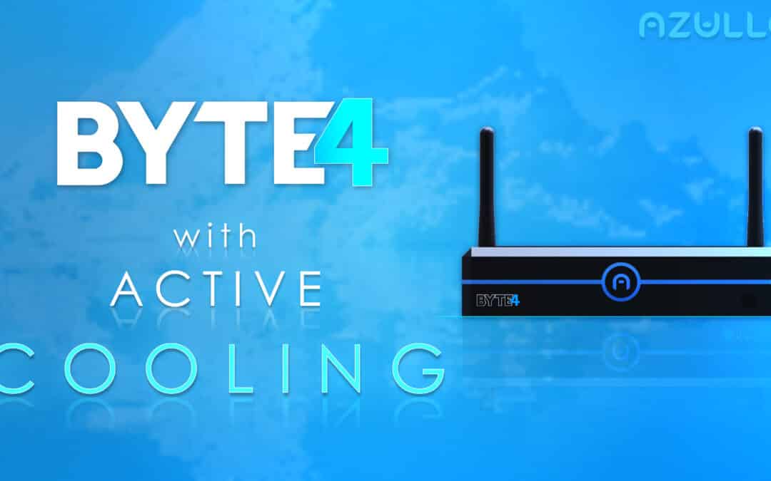 Azulle Introduces the Byte4 with Active Cooling for Severe Environments
